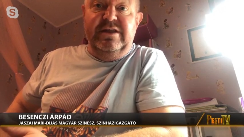 Besenczi Árpád Jászai Mari-díjas színésszel, és 4 gyermekes családapával, az online oktatásról és gyereknevelésről beszélgettünk.