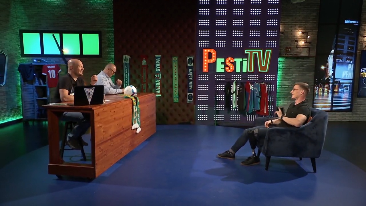 Keresztes Zsolt "Kercsó" és Zilai János a ZiccerTV-ben