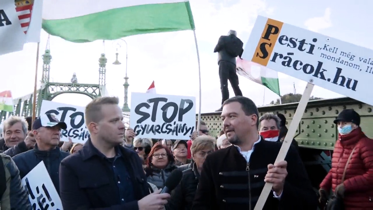 Százezrek meneteltek Magyarország szuverenitása mellett